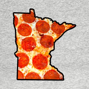 Minnesota Pepperoni Pizza T-Shirt